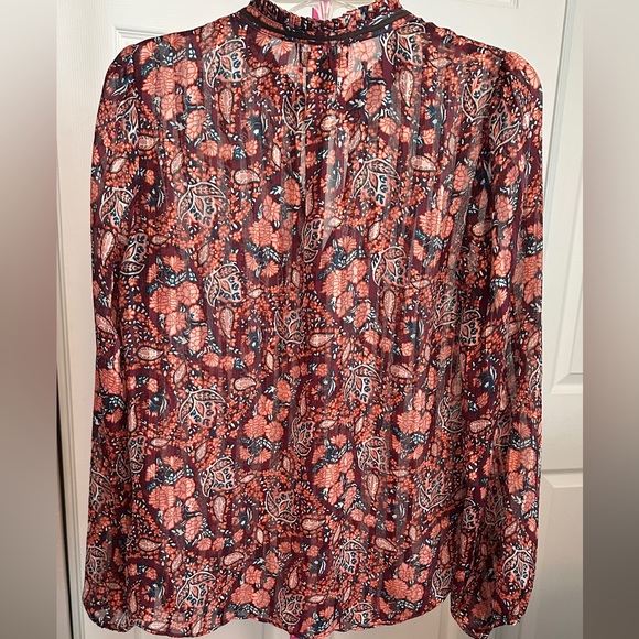 Lucky Brand Live in Love Blouse - Picture 4 of 6